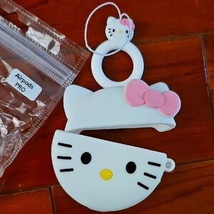 Hello Kitty AirPods Pro Case - White and Pink